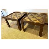 Pair of Mid Century Side Tables / Accent Tables
