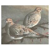 "Morning Doves" Limited Edition Print by Robert L. Wallis