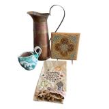 Vintage Copper Water Picture, Decorative Trivet and More