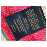 Two Ralph Lauren Beach Towels and “Beach Please” Canvas Bag