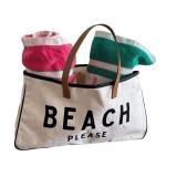 Two Ralph Lauren Beach Towels and “Beach Please” Canvas Bag