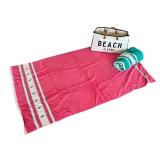 Two Ralph Lauren Beach Towels and “Beach Please” Canvas Bag