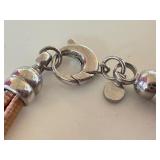 Simple Yet Elegant Sterling Silver and Rhinestone Necklace