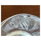 Tiffany and Co Reeds Swirl Cut Cylinder 8" Vase