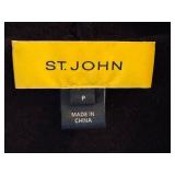 St. John Short Sleeve Petite Sweater