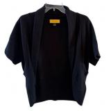 St. John Short Sleeve Petite Sweater