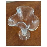 Orrefors Vase & Orrefors Candle Holder