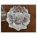 Orrefors Vase & Orrefors Candle Holder