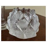 Orrefors Vase & Orrefors Candle Holder