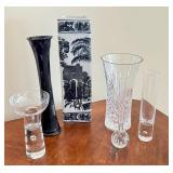 Variety of Decorative Floral Vases