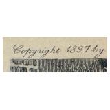 Jean-Louis Meissonier 1860 Pencil-Signed Etching by Paul Edme LeRat Men Horses