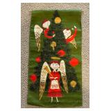 Vintage Mid Century Textile by Tammis Keefe