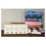 Beach Decor with Beach Towels