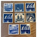 Holland America Line Collectable Tiles / Coasters