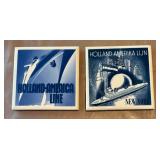 Holland America Line Collectable Tiles / Coasters