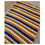 Vintage Chevron Afghan