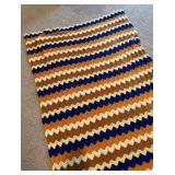 Vintage Chevron Afghan