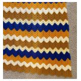 Vintage Chevron Afghan