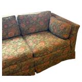 Lovely Floral Vintage Loveseat / Sofa by North Hickory