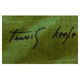 Vintage Mid Century Textile by Tammis Keefe