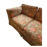 Lovely Floral Vintage Loveseat / Sofa by North Hickory