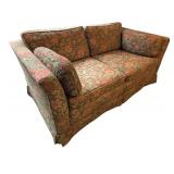 Lovely Floral Vintage Loveseat / Sofa by North Hickory