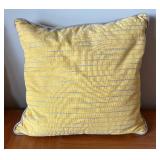 Pair of Yellow Accent Pillows