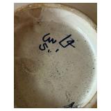 Decorative Blue and White Plates and Bowl