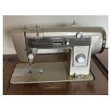 Vintage Sewing Table with Signature Sewing Machine
