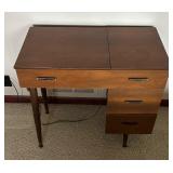 Vintage Sewing Table with Signature Sewing Machine