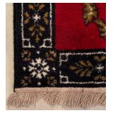 Vintage Patriotic Bi-Centenial Rug by Deering Milliken