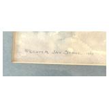 "Lester Jay Stone Oyster Boat" Limited Edition Print by Lester Jay Stone