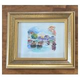 Original Framed Watercolor