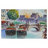 Original Framed Watercolor