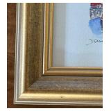 Original Framed Watercolor