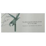 Art in Bloom Promotional Print for The Minnesota Institute of Arts