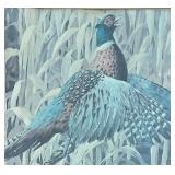 Pheasant and Fox Print