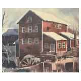 "Wisconsin Mill" Print by David Reibe