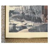 "Wisconsin Mill" Print by David Reibe