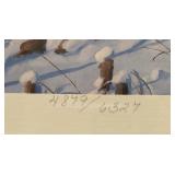 "Oak Ridge Monarch White Tail Deer" Limited Edition Signed Print by Michael Sieve