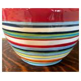 Vibrant Striped Bowl