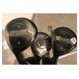 University of Minnesota Golf Bag with Golf Clubs