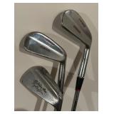 Leather Golf Bag with Ladie’s Clubs by Callaway, Yonex, Lynx, Taylor Made and More