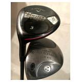 Assorted Golf Clubs by Eldgemont, Powerbilt, Callaway and More