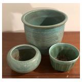 Three Pretty Planter Pots