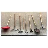 Shovels, Rake, Hoe, Pitchfork and More