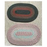 Two Braided Rugs