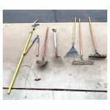 Rakes, Pitchfork, Shovel, Clippers and More