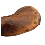Vintage Wrights Leather Bike Seat