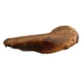Vintage Wrights Leather Bike Seat